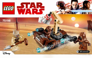 Manuale Lego set 75198 Star Wars Battle Pack Tatooine