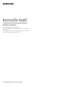 Priručnik Samsung HW-S701D Kućno kino