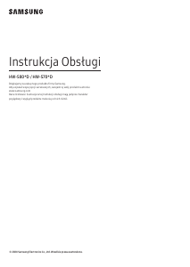 Instrukcja Samsung HW-S701D Zestaw kina domowego