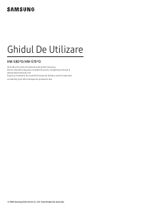 Manual Samsung HW-S701D Sistemul home cinema