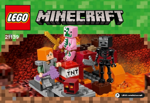 Bedienungsanleitung Lego set 21139 Minecraft Nether-Abenteuer