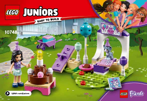 Руководство ЛЕГО set 10748 Juniors Вечеринка Эммы