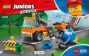 Handleiding Lego set 10750 Juniors Reparatietruck