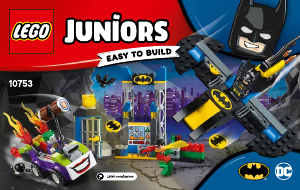 Kullanım kılavuzu Lego set 10753 Juniors Joker Batcave Saldırısı
