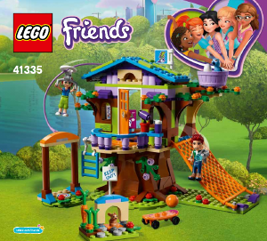 Käyttöohje Lego set 41335 Friends Mian puumaja