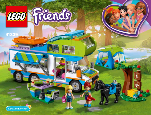 Käyttöohje Lego set 41339 Friends Mian matkailuauto