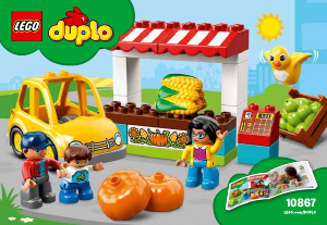 Návod Lego set 10867 Duplo Farmársky trh