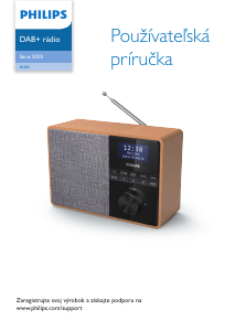 Návod Philips TAR5505 Rádio