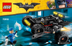 Manual de uso Lego set 70918 Batman Movie Batbuggy