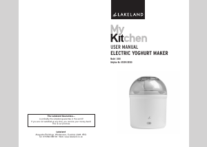 Manual Lakeland 3440 Yoghurt Maker