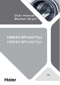 Manual Haier HWD90-BP14367TU1 Washer-Dryer
