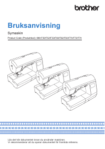 Bruksanvisning Brother Innov-is NV1350 Symaskin
