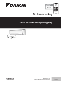 Bruksanvisning Daikin ATXF60F2V1B Luftkonditionering