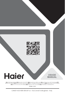 Rokasgrāmata Haier HAIFB64TFTCS Plīts virsma