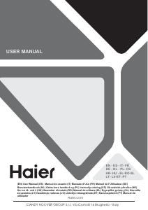 Rokasgrāmata Haier HAMTB56IWCS Plīts virsma