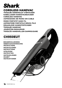 Manual Shark CH950EUT Handheld Vacuum