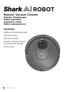 Manual Shark RV2001EU AI Robot Vacuum Cleaner