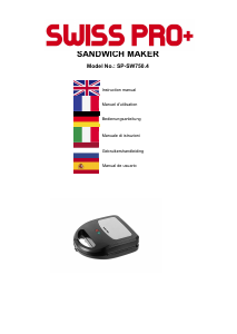 Mode d’emploi Swiss Pro+ SP-SW750.4 Grill