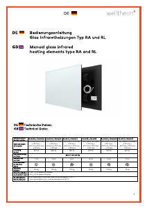 Manual Welltherm RL0409 Heater