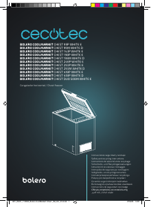 Εγχειρίδιο Cecotec Bolero CoolMarket Chest Duo 508M White E Καταψύκτης