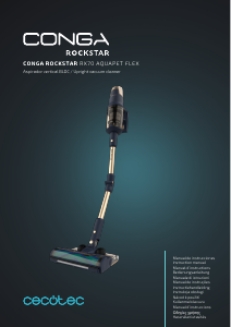 Manual de uso Cecotec Conga Rockstar RX50 Pet Flex Genesis Aspirador