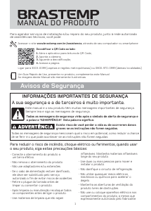 Manual Brastemp BRE80AK Frigorífico combinado