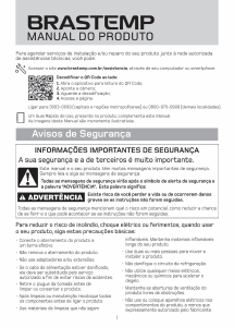 Manual Brastemp BRO80AK Frigorífico combinado