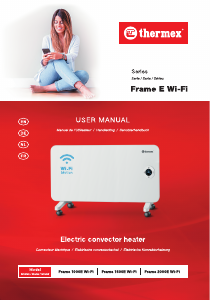 Bruksanvisning Thermex Frame 1500E Wi-Fi Värmefläkt