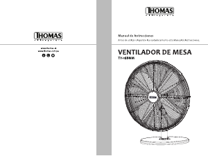 Manual de uso Thomas TH-16BNM Ventilador