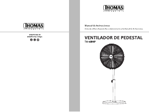 Manual de uso Thomas TH-16BNP Ventilador