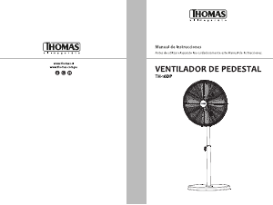 Manual de uso Thomas TH-16DP Ventilador