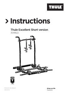 Прирачник Thule Excellent Short Држач за велосипеди