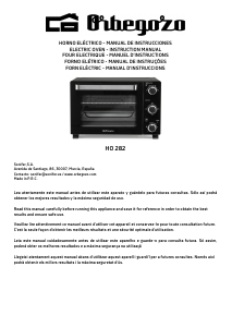 Manual de uso Orbegozo HO 282 Horno
