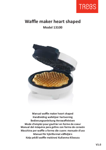 Handleiding Trebs 13100 Wafelijzer