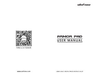 Manuale Ulefone Armor Pad 2 Tablet