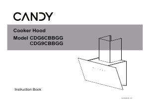 Mode d’emploi Candy CDG9CBBGG Hotte aspirante