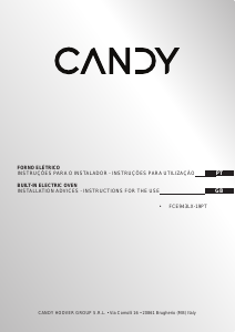 Manual Candy FCE943LX-19PT Forno