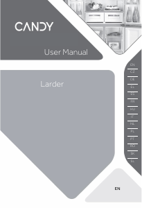 Manual Candy CML5518EVWL Frigider