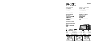 Bedienungsanleitung First Austria FA-5041-2 Backofen