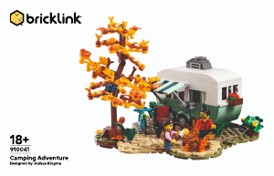 Manual Lego set 910041 BrickLink Designer Program Camping adventure