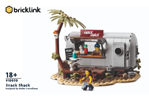 Manual Lego set 910030 BrickLink Designer Program Snack shack