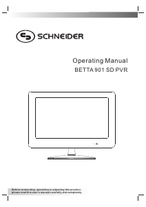 Handleiding Schneider Betta 901 PVR 