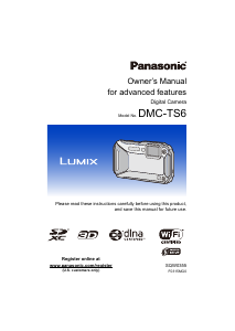 Manual Panasonic DMC-TS6 Lumix Digital Camera