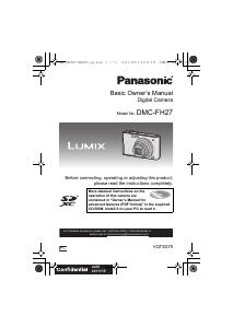 Manual Panasonic DMC-FH27 Lumix Digital Camera