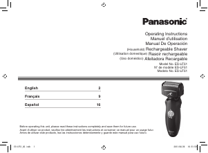 Manual de uso Panasonic ES-LF51A Afeitadora
