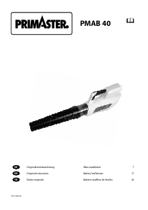 Mode d’emploi Primaster PMAB 40 Souffleur