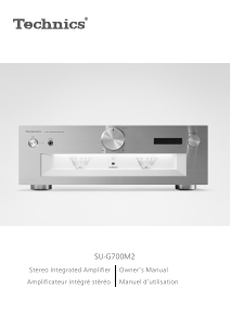Handleiding Technics SU-G700M2 Versterker