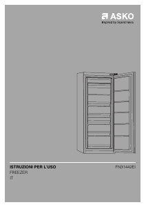 Manuale Asko FN31442EI Congelatore