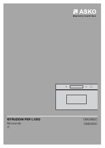 Manuale Asko OM23BGC Microonde