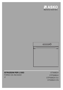 Manuale Asko OTP56BGH Forno